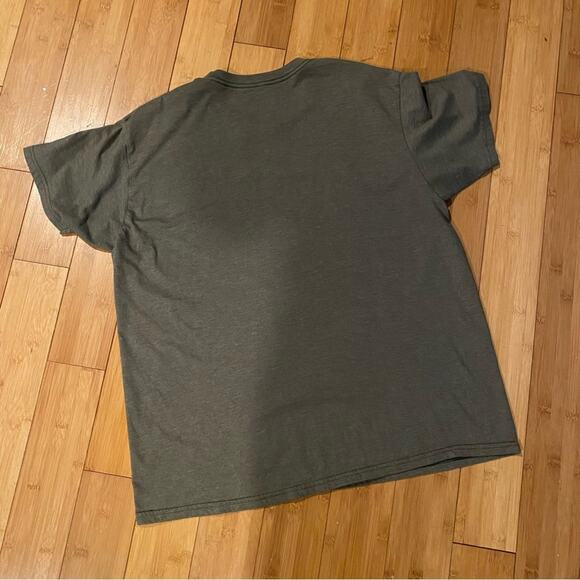 VOYAGER The Pursuit of Adventure Tee Size Extra Large XL Olive Green Camper - Picture 4 of 7